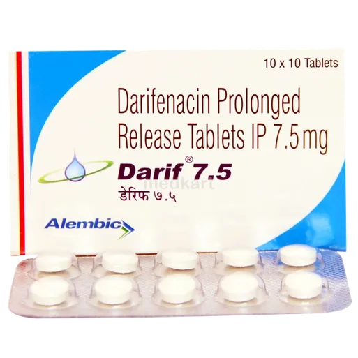 darif 7.5mg tablet 10's